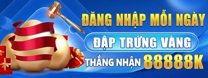 Khuyến mãi đăng nhập điểm danh mỗi ngày nhận 88k